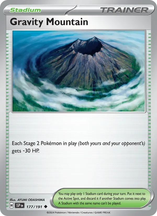 177-RH Gravity Mountain – Surging Sparks
