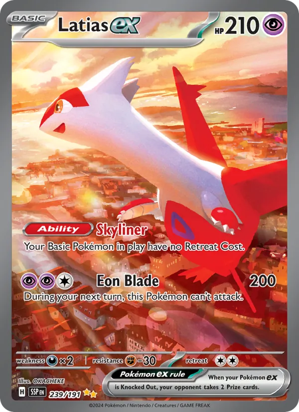 239 Latias ex – Surging Sparks