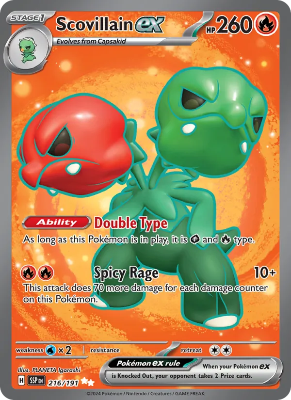 216 Scovillain ex – Surging Sparks