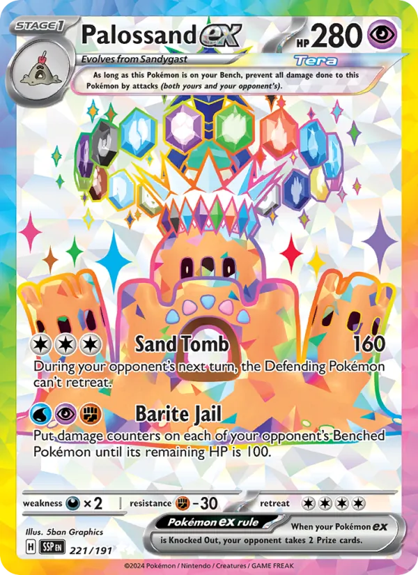 221 Palossand ex – Surging Sparks