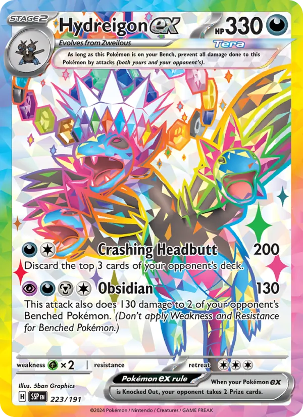 223 Hydreigon ex – Surging Sparks
