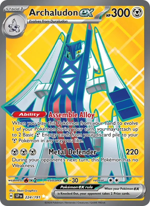224 Archaludon ex – Surging Sparks