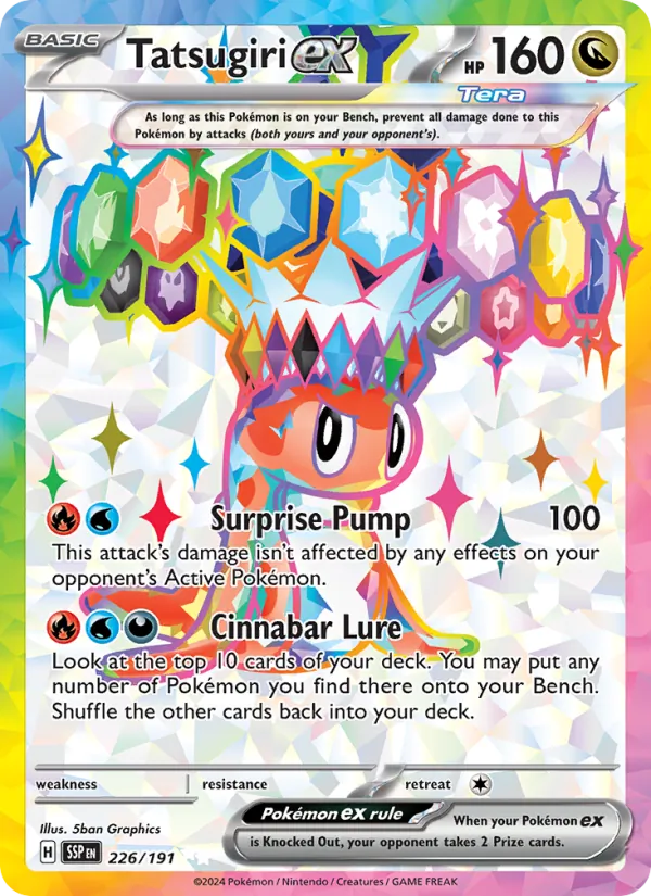 226 Tatsugiri ex – Surging Sparks
