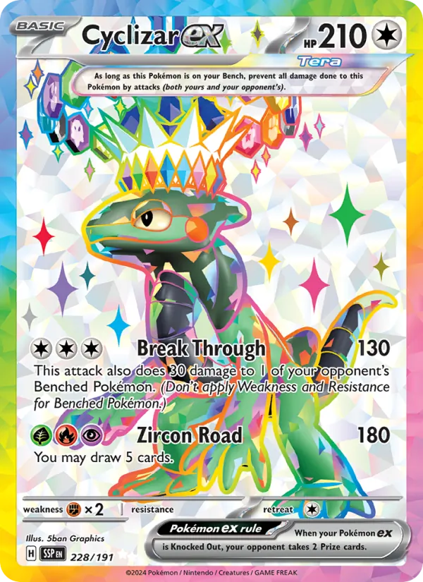 228 Cyclizar ex – Surging Sparks