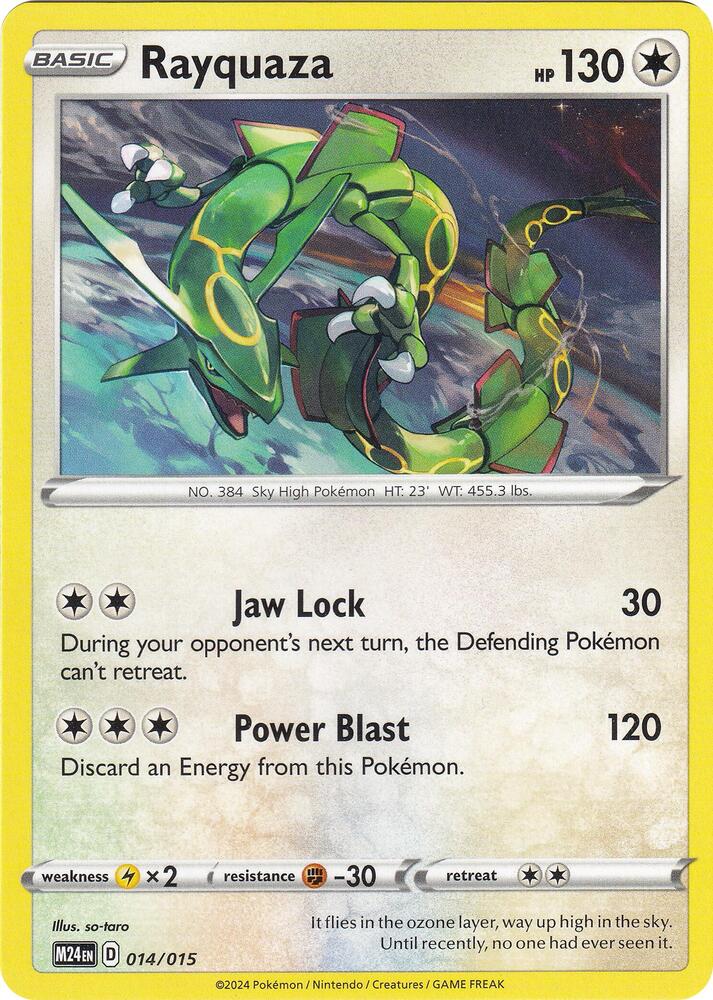 14 Rayquaza – McDonald's Collection 2024