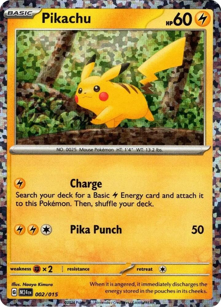 2 Pikachu – McDonald's Collection 2024