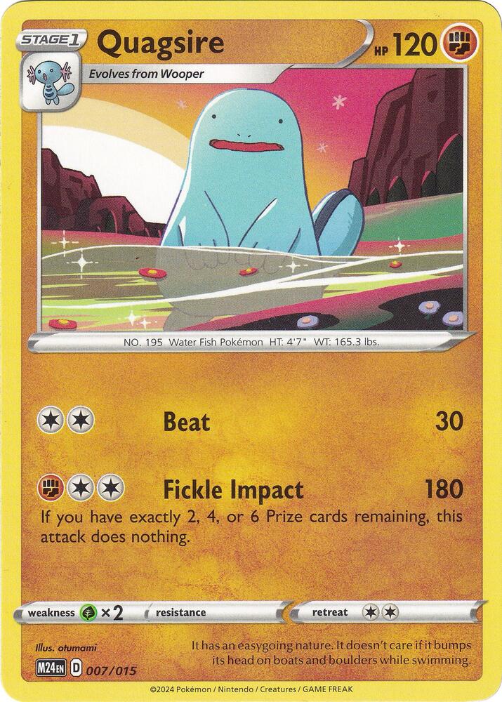 7 Quagsire – McDonald's Collection 2024