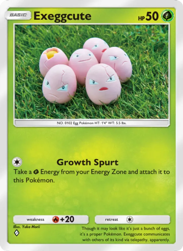 001 Exeggcute – Mythical Island