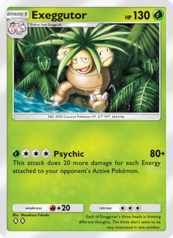 002 Exeggutor – Mythical Island