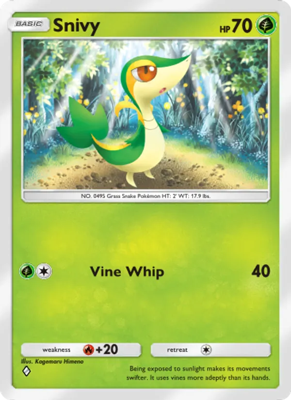 004 Snivy – Mythical Island