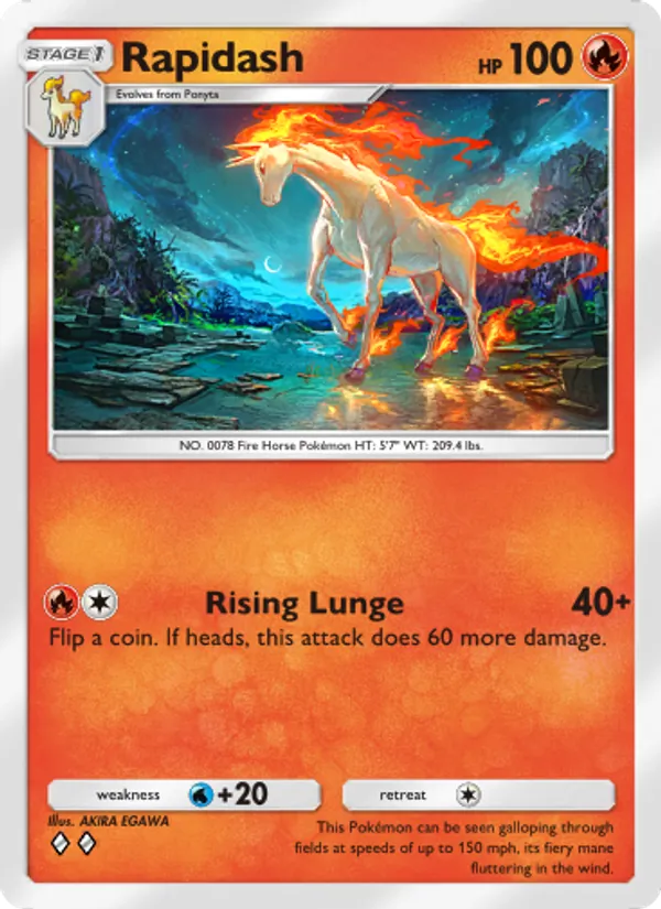 011 Rapidash – Mythical Island