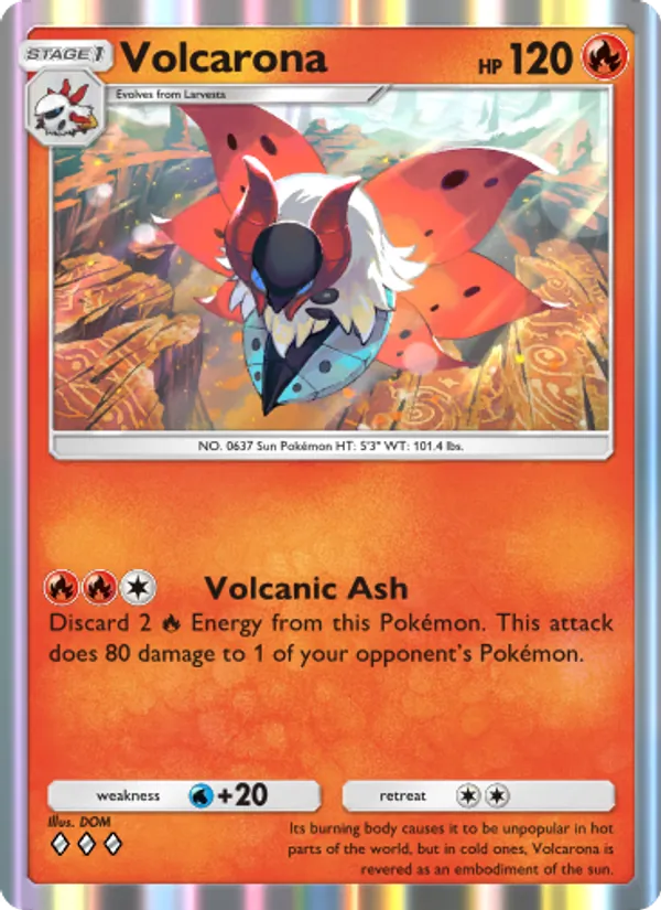 014 Volcarona – Mythical Island