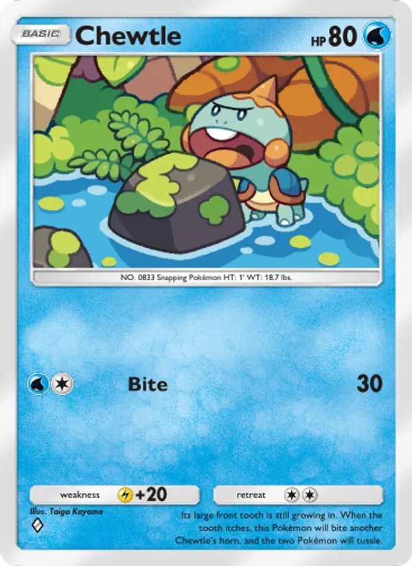 022 Chewtle – Mythical Island