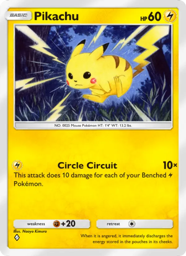 025 Pikachu – Mythical Island