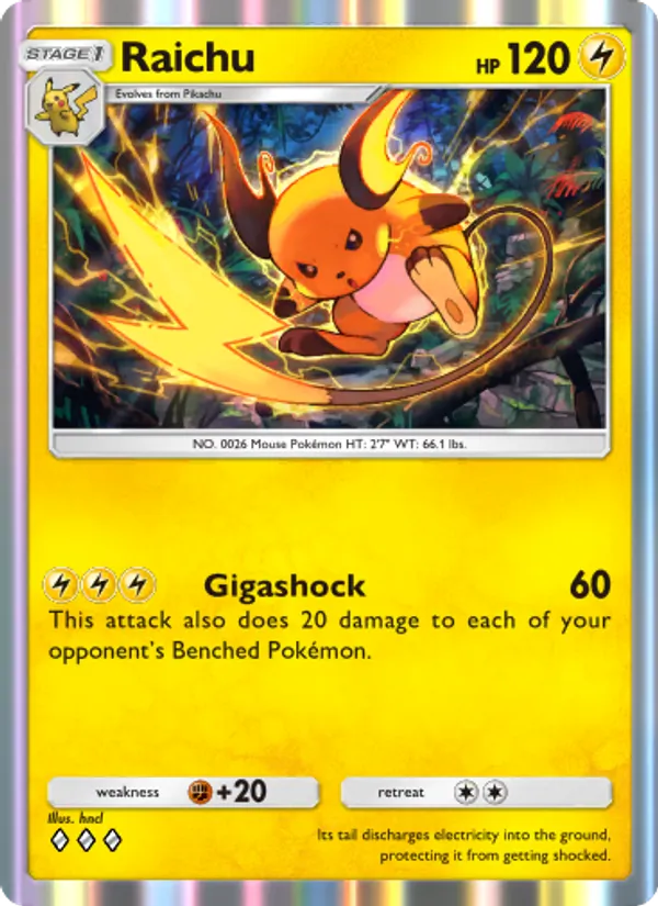 026 Raichu – Mythical Island