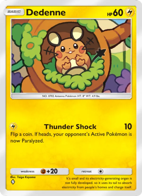 030 Dedenne – Mythical Island