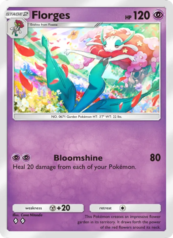 038 Florges – Mythical Island