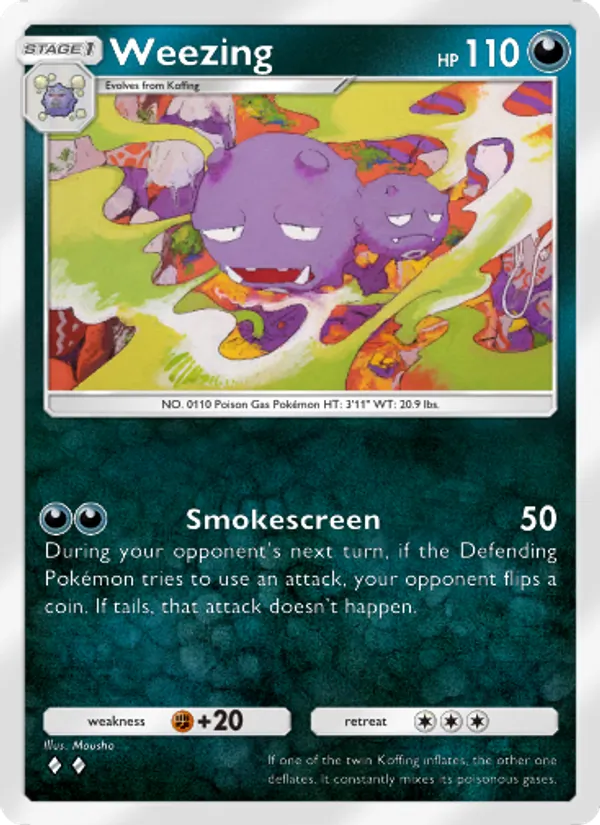 050 Weezing – Mythical Island