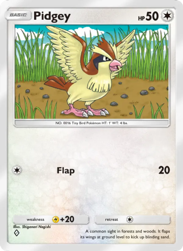 057 Pidgey – Mythical Island