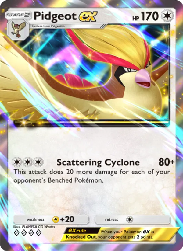 059 Pidgeot ex – Mythical Island