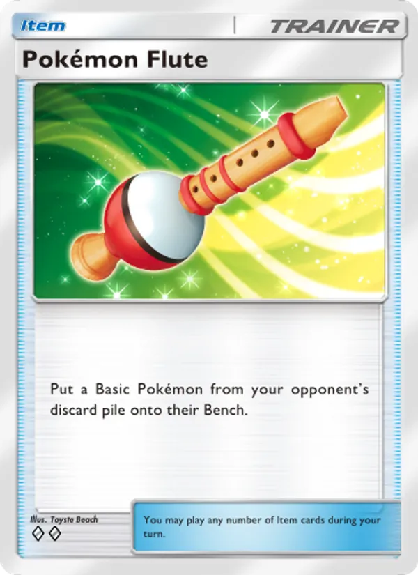 064 Pokémon Flute – Mythical Island