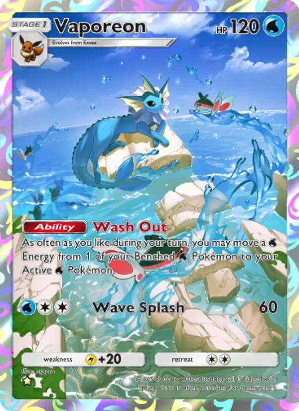072 Vaporeon – Mythical Island