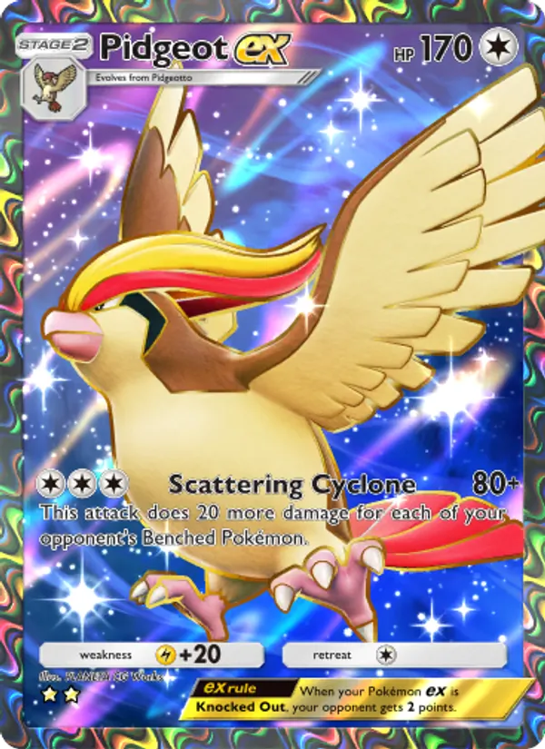 079 Pidgeot ex – Mythical Island