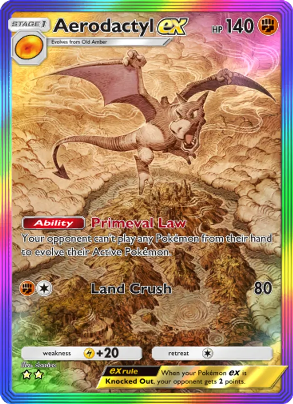084 Aerodactyl ex – Mythical Island