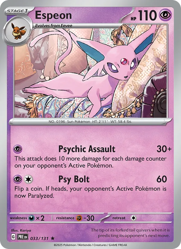 033-holo-cosmos Espeon (Cosmos Holo) – Prismatic Evolutions