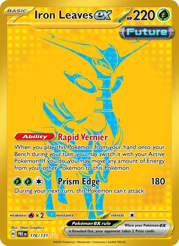 176 Iron Leaves ex – Prismatic Evolutions