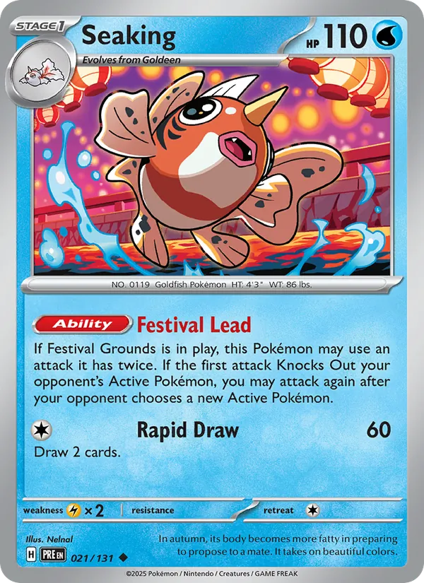 021 Seaking – Prismatic Evolutions