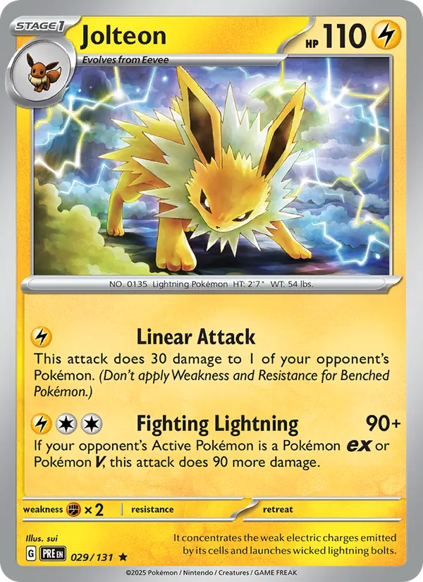 029 Jolteon – Prismatic Evolutions