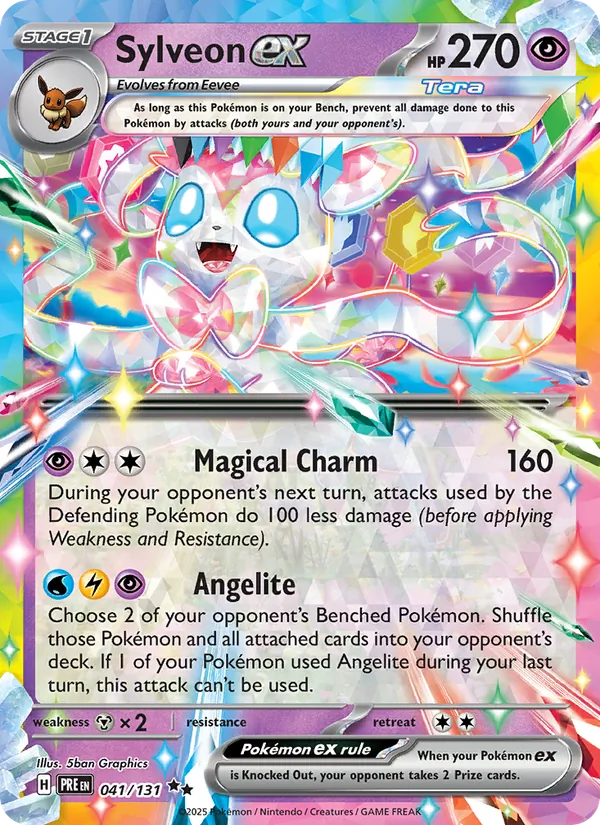 041 Sylveon ex – Prismatic Evolutions