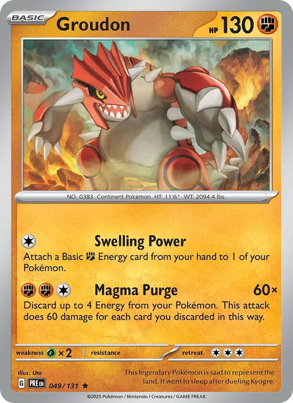 049 Groudon – Prismatic Evolutions