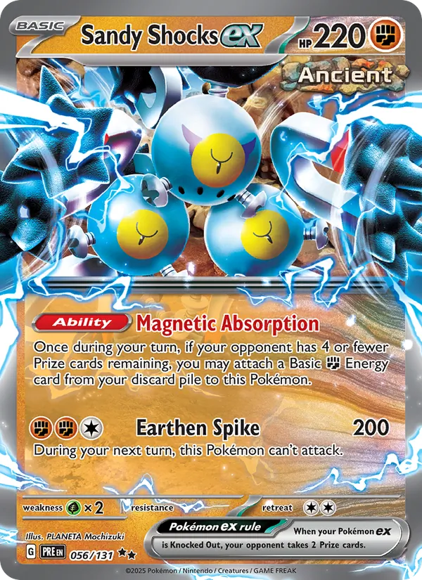 056 Sandy Shocks ex – Prismatic Evolutions