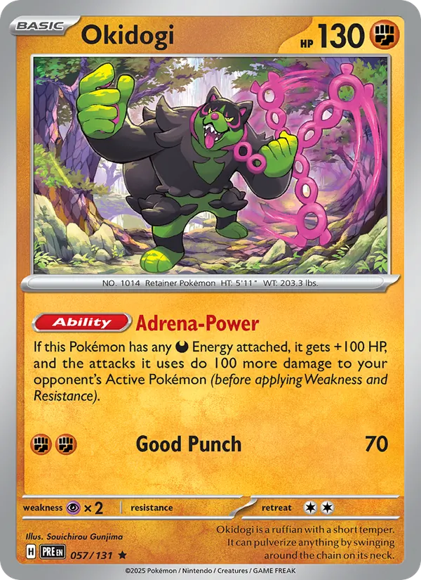 057 Okidogi – Prismatic Evolutions