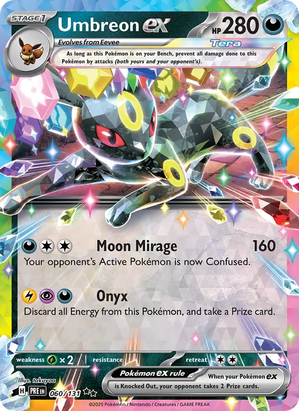 060 Umbreon ex – Prismatic Evolutions