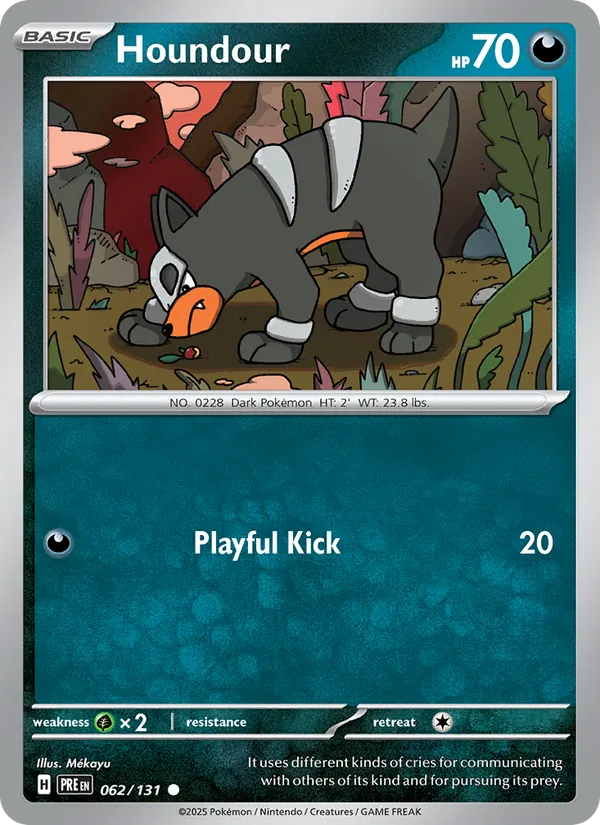 062 Houndour – Prismatic Evolutions