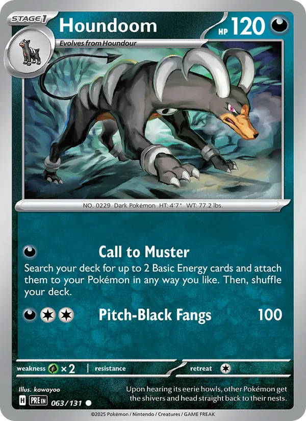 063 Houndoom – Prismatic Evolutions