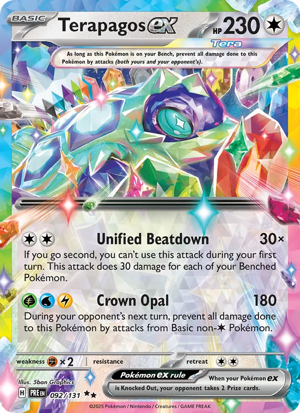 092 Terapagos ex – Prismatic Evolutions