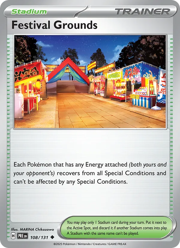 108 Festival Grounds – Prismatic Evolutions