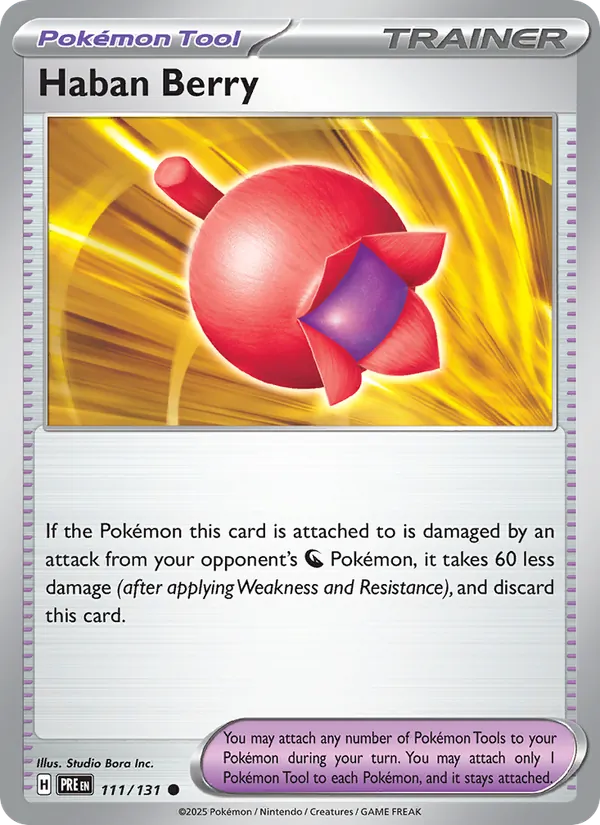 111 Haban Berry – Prismatic Evolutions