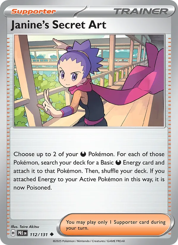 112 Janine's Secret Art – Prismatic Evolutions
