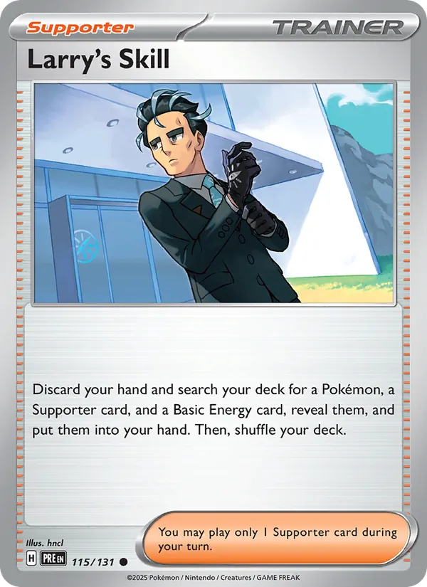 115 Larry's Skill – Prismatic Evolutions