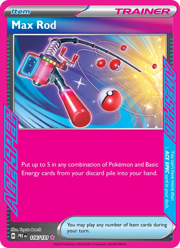 116 Max Rod – Prismatic Evolutions