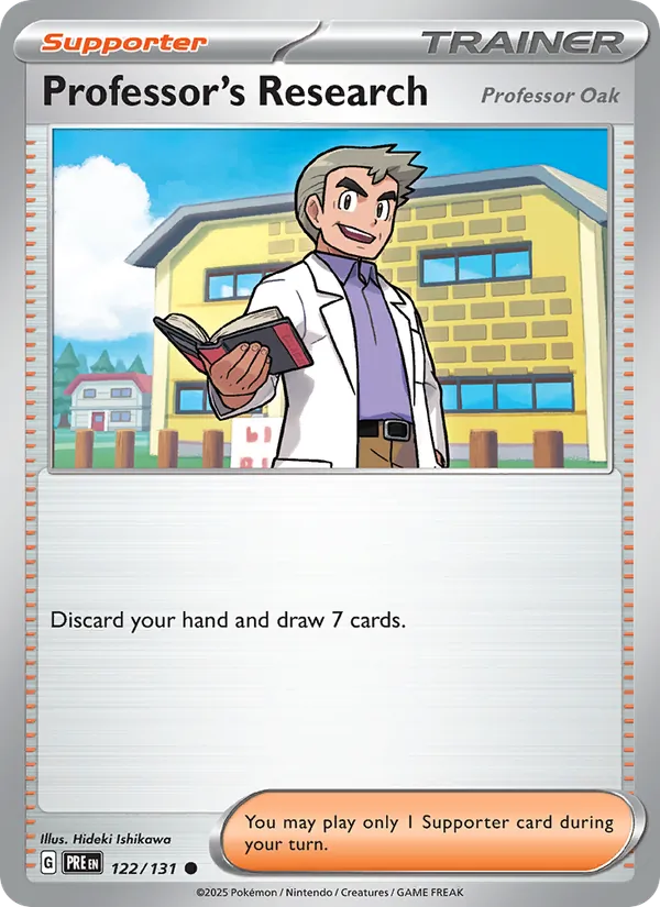 122 Professor's Research – Prismatic Evolutions