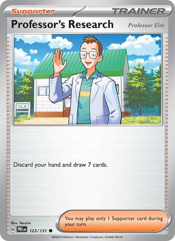 123 Professor's Research – Prismatic Evolutions