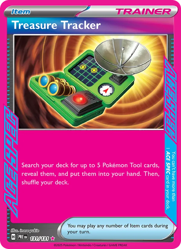 131 Treasure Tracker – Prismatic Evolutions