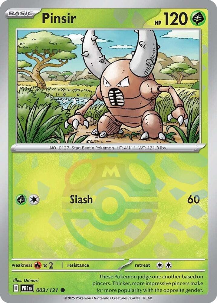 003-MB Pinsir – Prismatic Evolutions