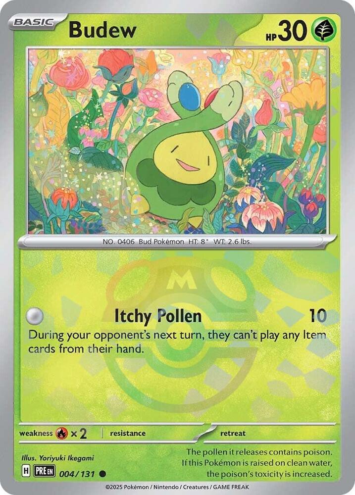 004-MB Budew – Prismatic Evolutions